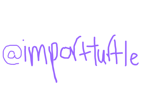 moved to importturtle