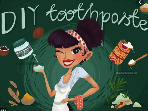 DIY toothpaste 