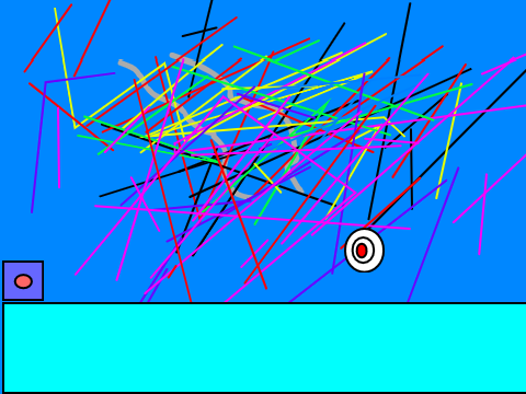 Battle of squares 2 and 1 player 