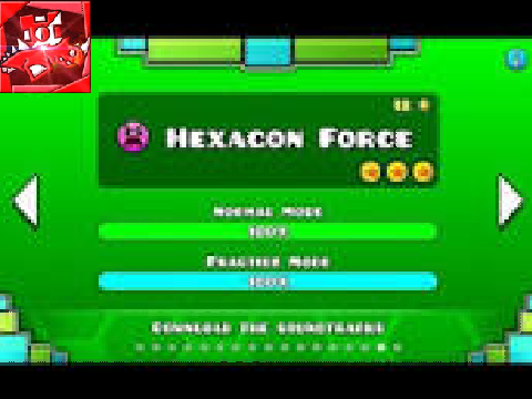 Geometry Dash Hexagon Force 55% 
