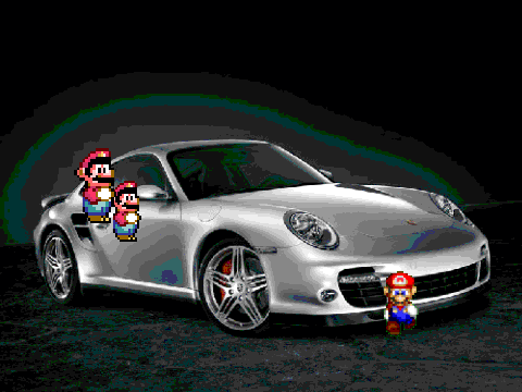 car show (mario_though the fire and flames)
