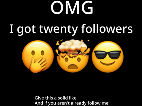 20 followers