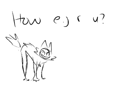 how e.j r u? 