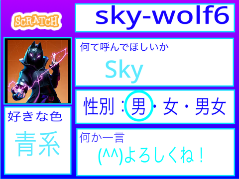 自己紹介