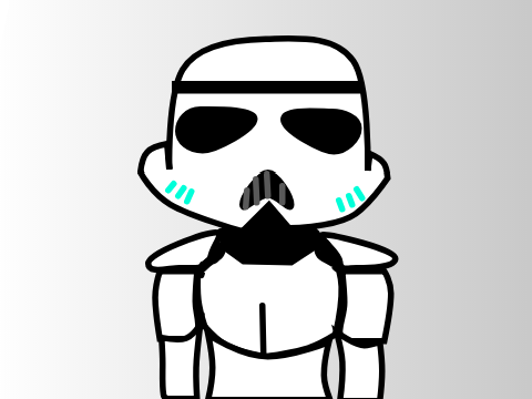 storm trooper art