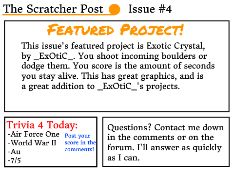 The Scratcher Post Issue #4