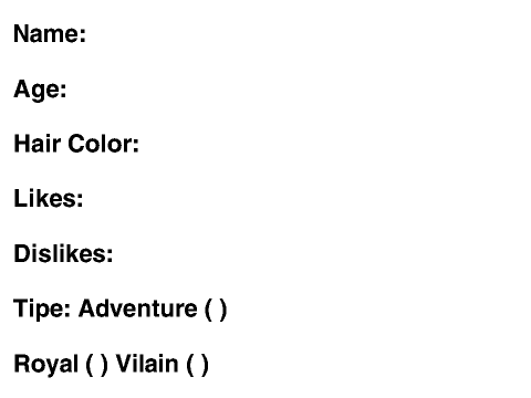 ADVENTURE TIME --->MALE<--- TEMPLATE