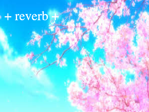 + reverb +