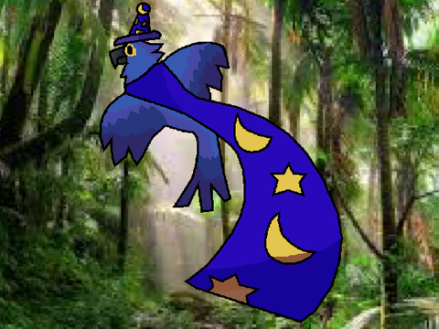 Magician Blue Hyacinth Macaw || Endangered Animals DTAE ||  