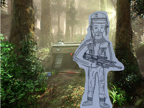rebel trooper art