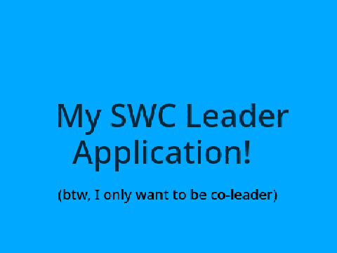 SWC Leader Apps ~ March 2020 remix