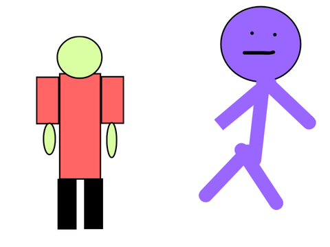 Humans vs Aliens: Adam vs Purpley