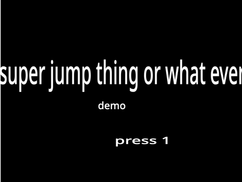 super ultra jump