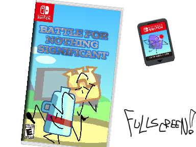 BFNS for Nintendo Switch case and game card