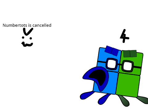 Numbertots is cancelled in nutshell