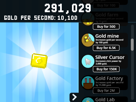 Gold Clicker
