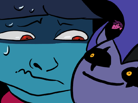 Deltarune but it's Pokemon animation