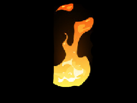 Fire animation test (fire not mine)