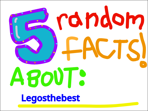 5 Random Facts About Me