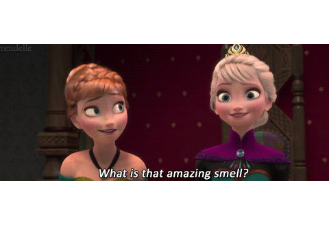 "What is that amazing smell?"