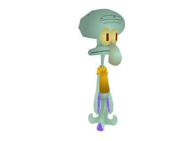 Squidward Vector Sprite