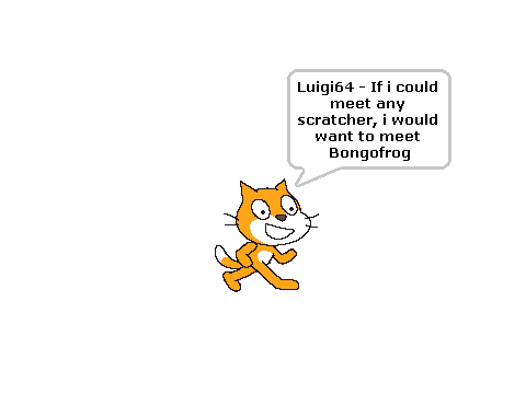 If you could meet any scratcher...