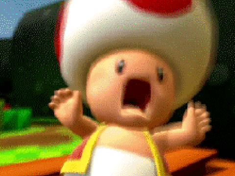 Toad but the music is much more fitting