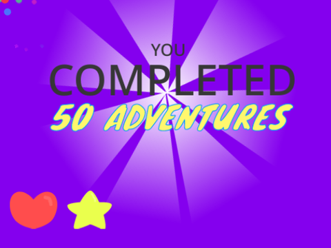 50 Adventures without annoying background