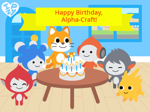 Happy Birthday, Alpha-Craft!