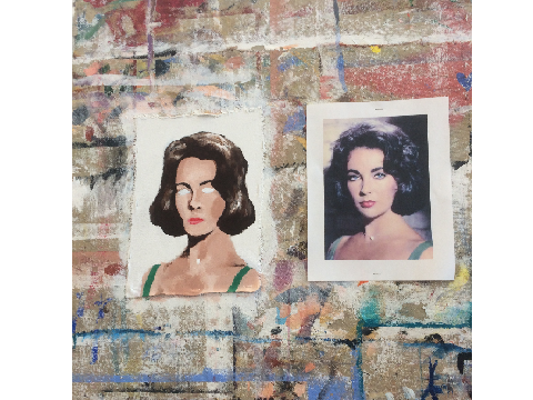 painting liz taylor pt. 2