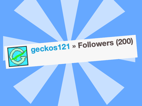 200 Followers!