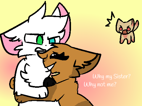 Why not me? Brindlepaw x Spiritpaw