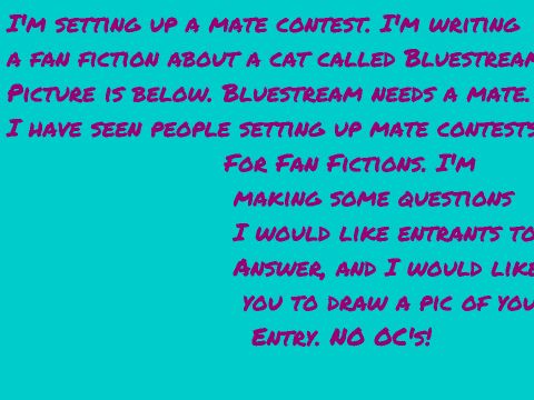 Bluestream Mate Contest