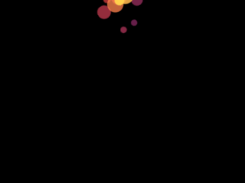 Rainbow Blobs