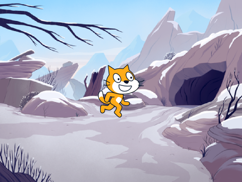 Random sounds with scratch cat