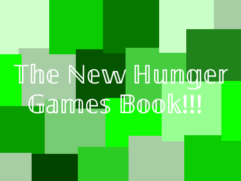 The New Hunger Games Book!!!