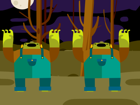 The Two Franks Howling