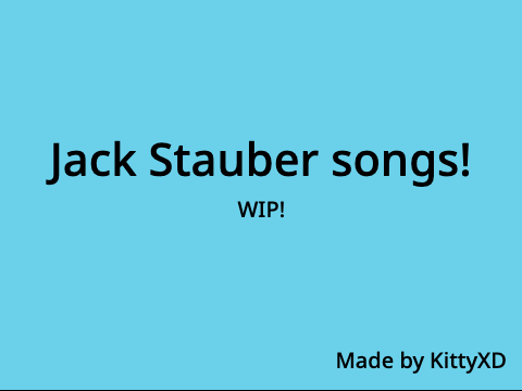 Jack Stauber songs I like (wip)