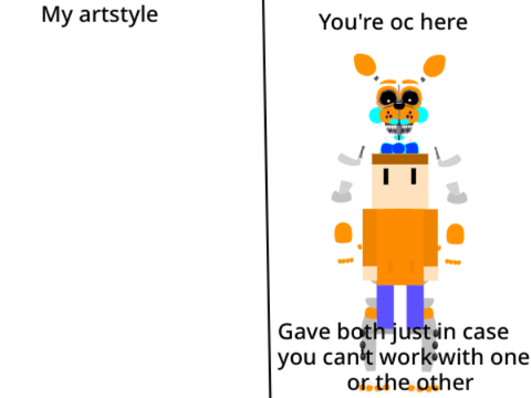 Remix and i might make you're oc in my style remix