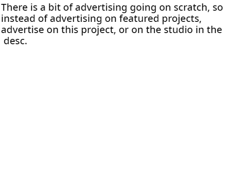 Advertising!