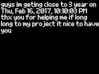 close to 3 years