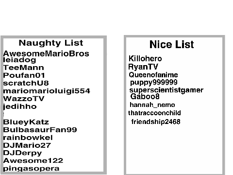 Santa list