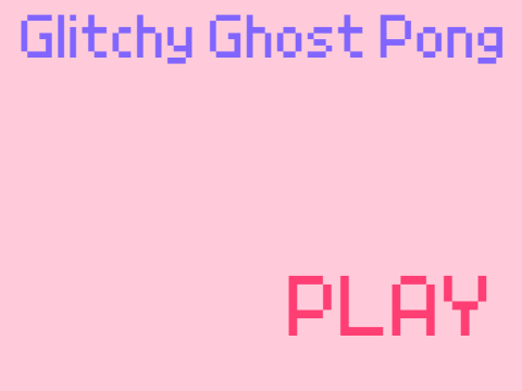Ghost Pong