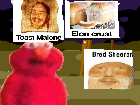 elmo is scared