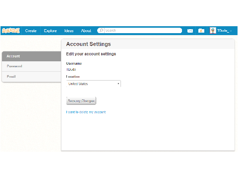 How to delete your account