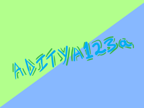 Intro for @Aditya123a