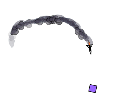 Cool Missle particles