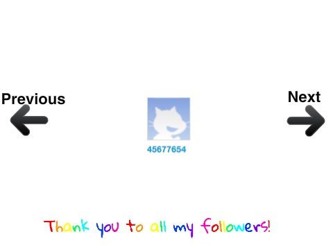 Thank You, Followers!!!