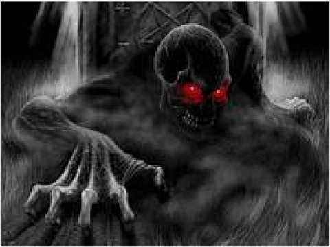The scary thingy :/