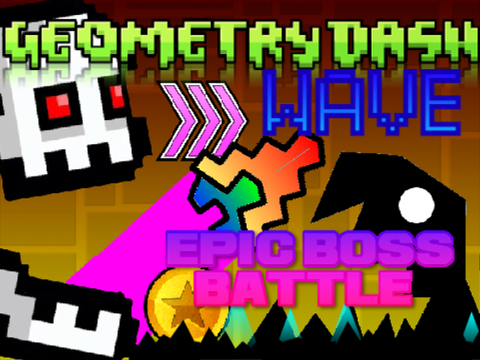 Geometry Dash Wave: Epic boss battle